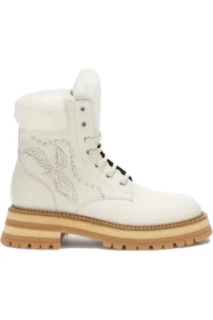 ERMANNO SCERVINO Lace-up Boots, female, , 7 UK, Stylish Ankle Boots
