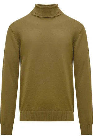 Bomboogie Turtlenecks, male, , L, Soft Turtleneck Jumper in Viscose-Wool Blend