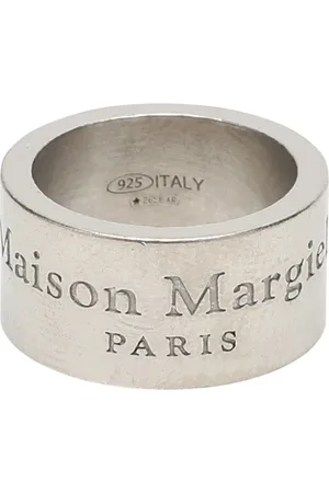 Maison Margiela Rings, female, , M, Elegant Silver Ring with Unique Design