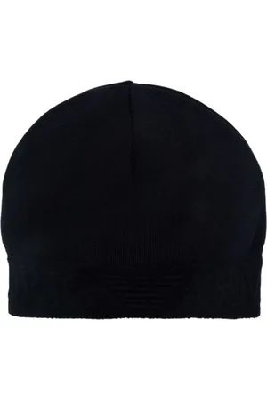 Emporio Armani Beanies, male, , M, Wool Logo Beanie