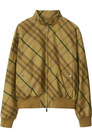 Burberry Cedar Check Bomber Jacket