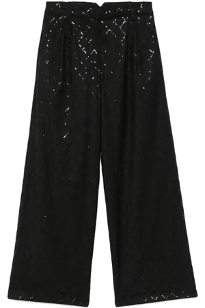 ROTATE Wide Trousers, female, , S, Wide Leg Trousers