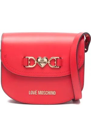 Moschino Shoulder Bags, female, , ONE SIZE, Foldover Shoulder Bag with Logo