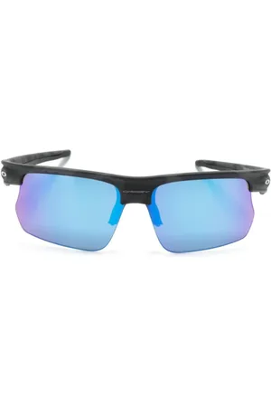 Oakley Sunglasses, unisex, , ONE SIZE, Black Matte Rectangle Sunglasses