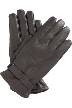 Barbour Gloves, male, , L, Burnished Leather Thinsulate Gloves