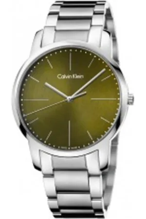 Calvin Klein Watches, female, , ONE SIZE, Green Quartz Watch