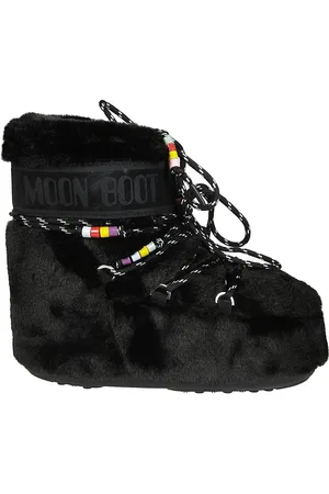 Moon Boot Winter Boots, female, , 6 UK, Icon Low Faux Fur Beads Boots