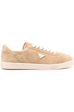 Prada Sneakers, male, , 7 UK, Suede Panelled Trainers