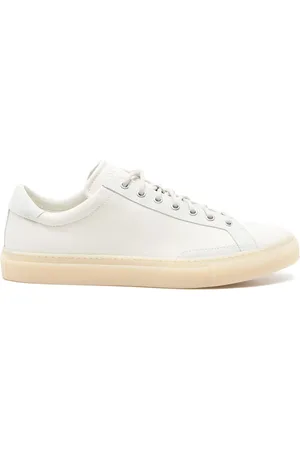 Diemme Sneakers, male, , 10 UK, Ecru Lace-Up Sneaker with Round Toe