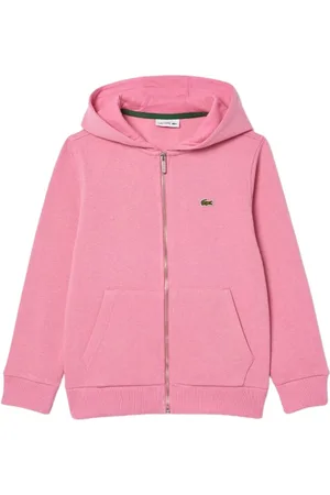 Lacoste Cardigans, unisex, , 10 Y, Full Zip Hoodie with Embroidered Logo