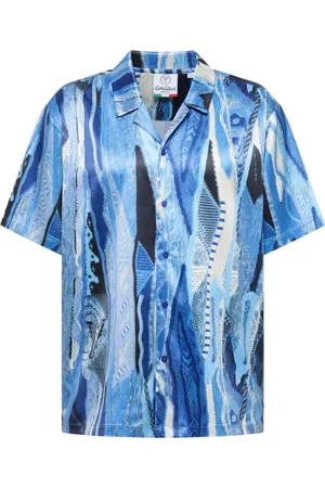 Carlo Colucci Knitprint Shirt Classic Elegance Modern Design