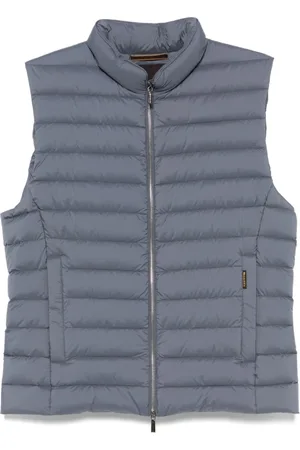 MOORER Vests, male, , XL, Padded Vest with Zipper Closure