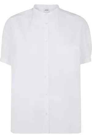 Aspesi Shirts, female, , XS, Button-Up Shirt with Raised Collar