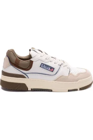 Autry Sneakers, male, , 8 UK, Low Man Multisue Trainers White/Green