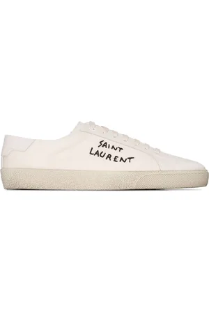 Saint Laurent Sneakers, female, , 2 UK, Off- Canvas Court Classic Trainers