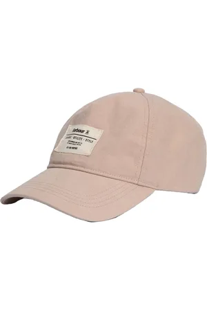 Barbour Canvas Baseball Cap with Tartan Detail