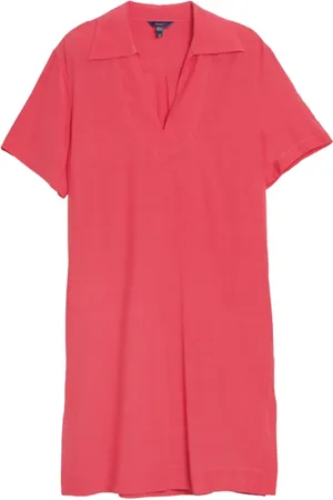 GANT Casual Tunic Dress with V-Neck