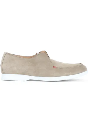 Kiton Nude Leather Laced Shoes