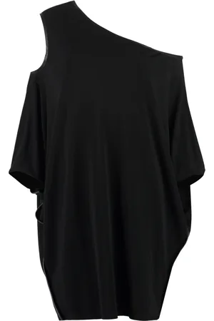 Tom Ford Asymmetric Sleeve Off Shoulder Dress
