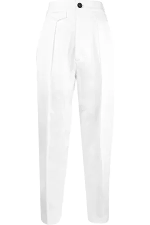 Dsquared2 High-Waisted Straight Trousers