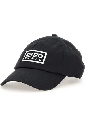 Kenzo Baseball Cotton Hat with Tiger Design