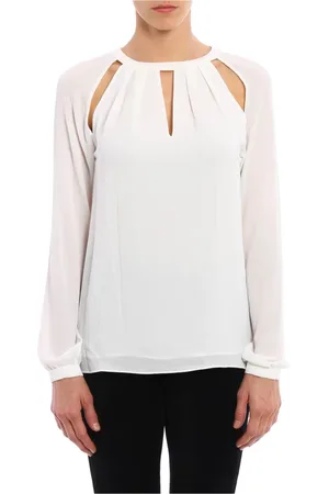 Michael Kors Shoulder Detail Blouse