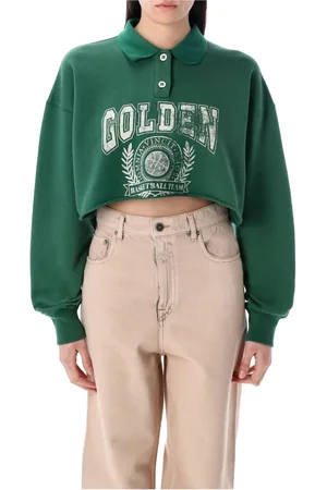 Golden Goose Knitwear Ss25 Cropped Sweatshirt