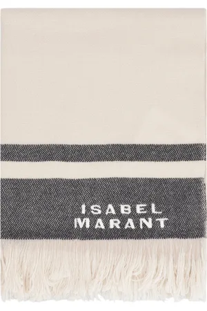 Isabel Marant Wool & Cashmere Fringed Scarf