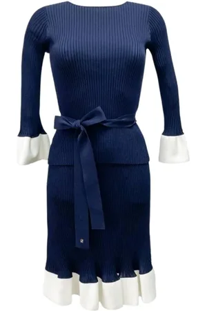 Carolina Herrera Knit Set with Belt