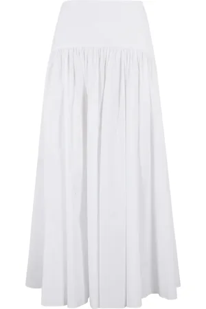 Staud Maxi Skirts, female, , XS, Flowy Midi Skirt in Procida Style