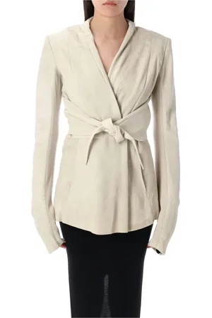 Rick Owens Wrap Design V-Neck Outerwear