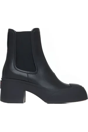 Marni Heeled Boots, female, , 3 UK, Leather Chelsea Boots