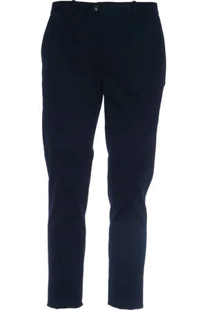 Circolo Navy Slim Fit Chino Trousers