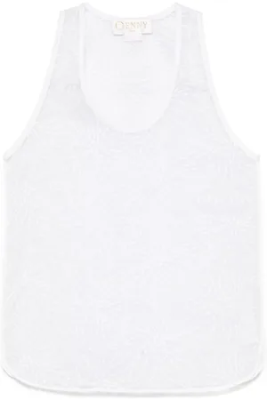 GENNY Sleeveless Top with Side Slits