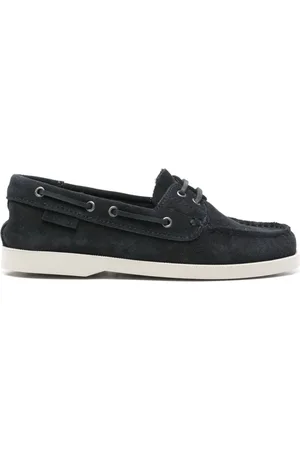 MANEBI Lace-Up Flat Shoes