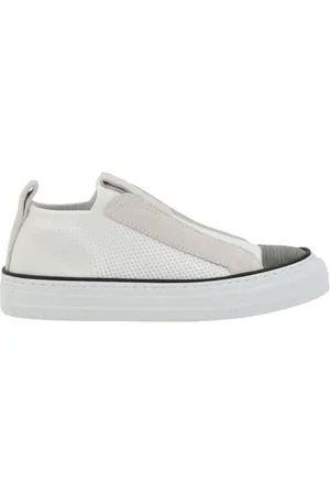 Brunello Cucinelli Sneakers, female, , 4 UK, Mesh Panel Trainers Elegant Comfort