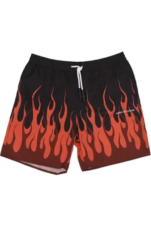 Vision Of Super Double Flames Swimwear Black/Red