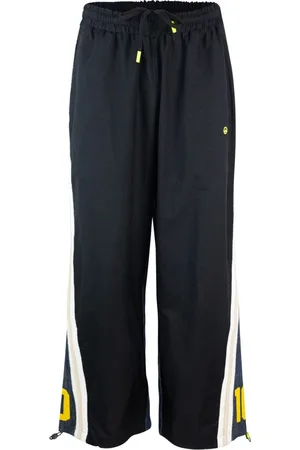 BARROW Wide Trousers, male, , L, Oversized Trousers with Elastic Waist