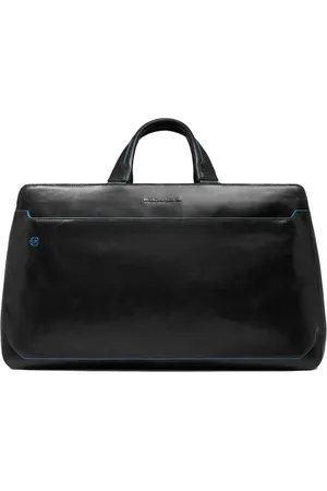 Piquadro Weekend Bags, unisex, , ONE SIZE, Suitcase Blue Square Line