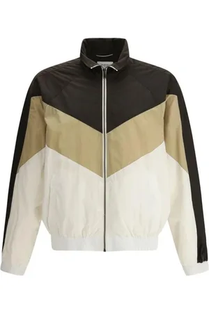 Saint Laurent Bomber Jackets, male, , M, Sporty Colorblock Jacket