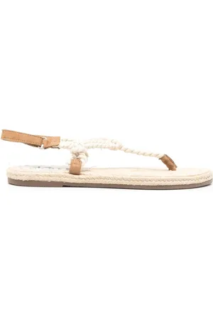 MANEBI Flat Sandals, female, , 7 UK, Ankle Strap Thong Sandals