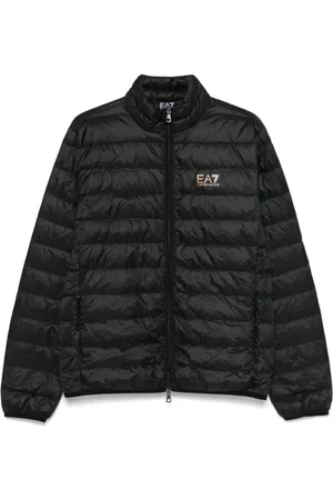 EA7 Winter Jackets, male, , S, Zip-Front Coat with Pockets