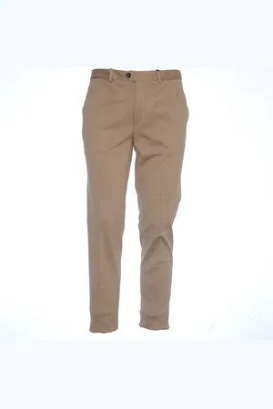 Circolo Chinos, male, , L, Slim Fit Stone Chino Trousers