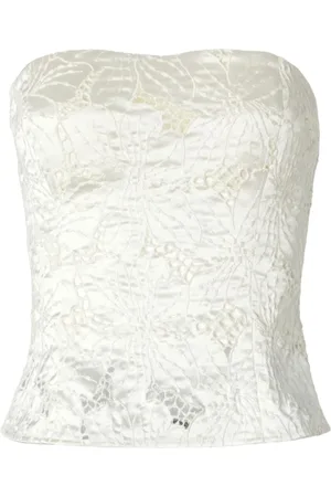 GENNY Sleeveless Tops, female, , S, Strapless Sleeveless Top