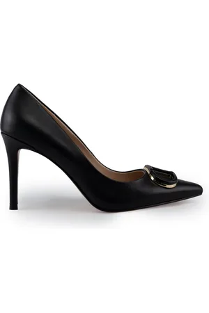 Twin-Set Leather Stiletto Heels