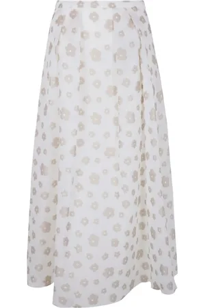 Emporio Armani Maxi Skirts, female, , 2XS, Floral Skirt Slip-On Style