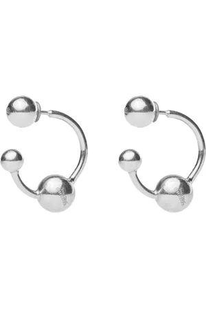 Jean Paul Gaultier Earrings, female, , ONE SIZE, Silver Piercing Earring