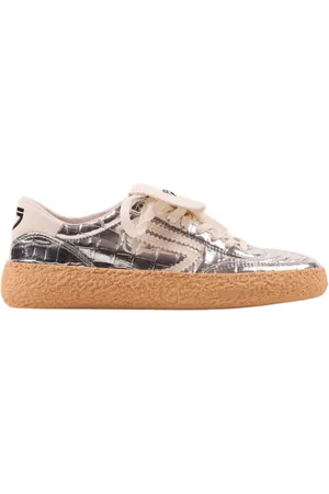 Puraai Sneakers, female, , 3 UK, Silver Trainers Mod. 4.05 Polly