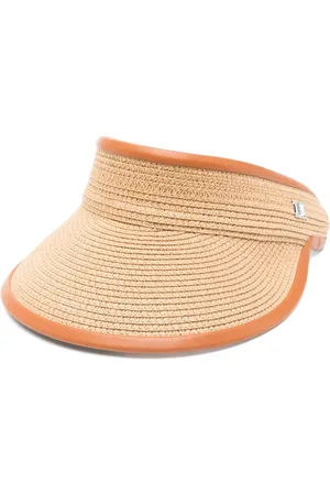 Max Mara Caps, female, , ONE SIZE, Leather Hat with Adjustable Strap
