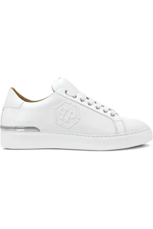 Philipp Plein Lace-Up Trainers with Rubber Sole
